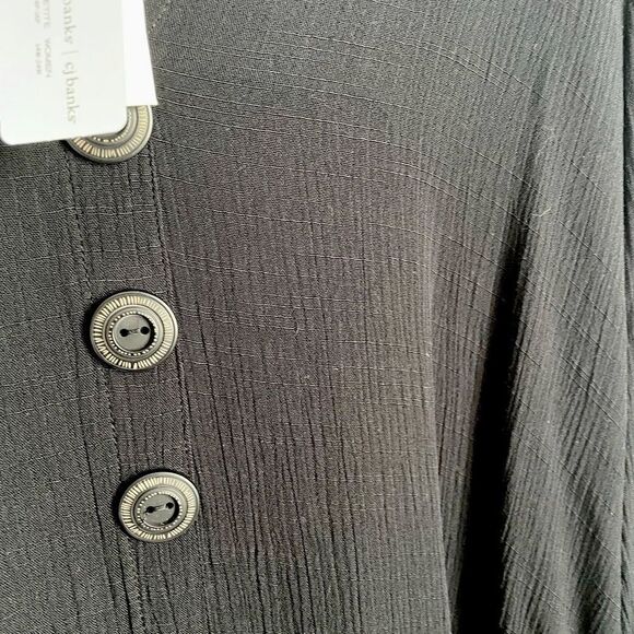 Christopher & Banks Black Blouse Size S - Picture 5 of 6